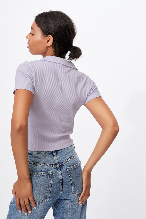 Zoe Short Sleeve Polo | Cotton On (ANZ)
