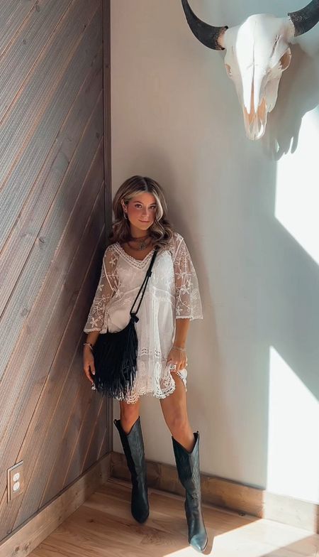 western fashion >>> #amazonspringfashion #westernoutfitinspo #affordablewomensclothing amazon spring fashion summer must have lace dress cover up wester rodeo stagecoach country country outfit inspired affordable womens clothing 

#LTKStyleTip #LTKShoeCrush #LTKFindsUnder50