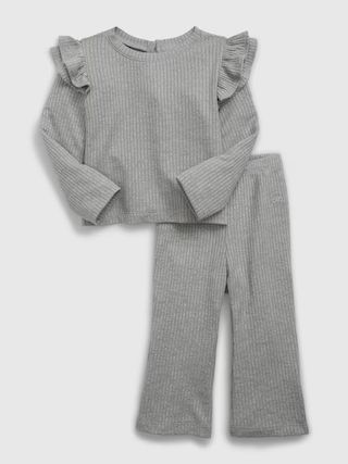 Baby Rib Two-Piece Outfit Set | Gap (US)