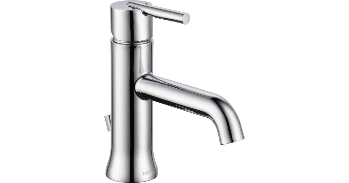 Trinsic 1.2 GPM Single Hole Bathroom Faucet with Metal Pop-Up Drain Assembly - Limited Lifetime W... | Build.com, Inc.