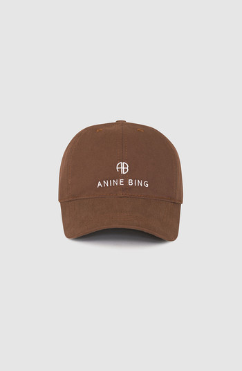 ANINE BING Jeremy Baseball Cap in Bleached Blue Denim at Nordstrom | Nordstrom