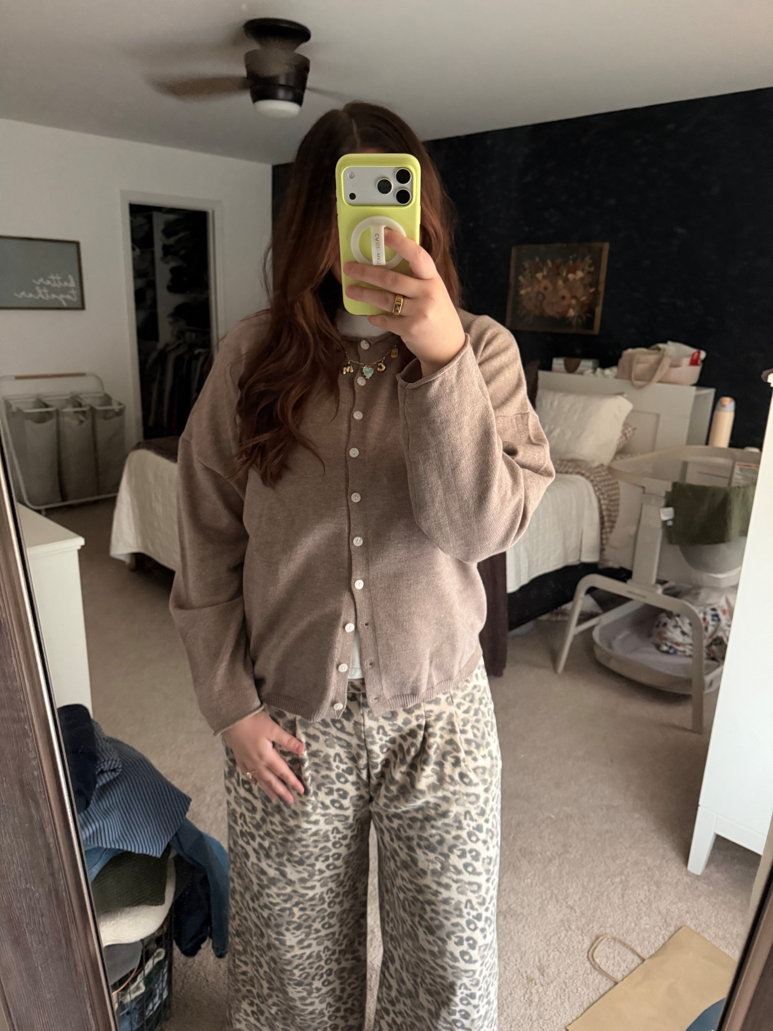 🐆🎱❤️‍🔥
Cardigan: medium (and the softest ever)
Top: medium
Pants: mediumm

#LTKootd