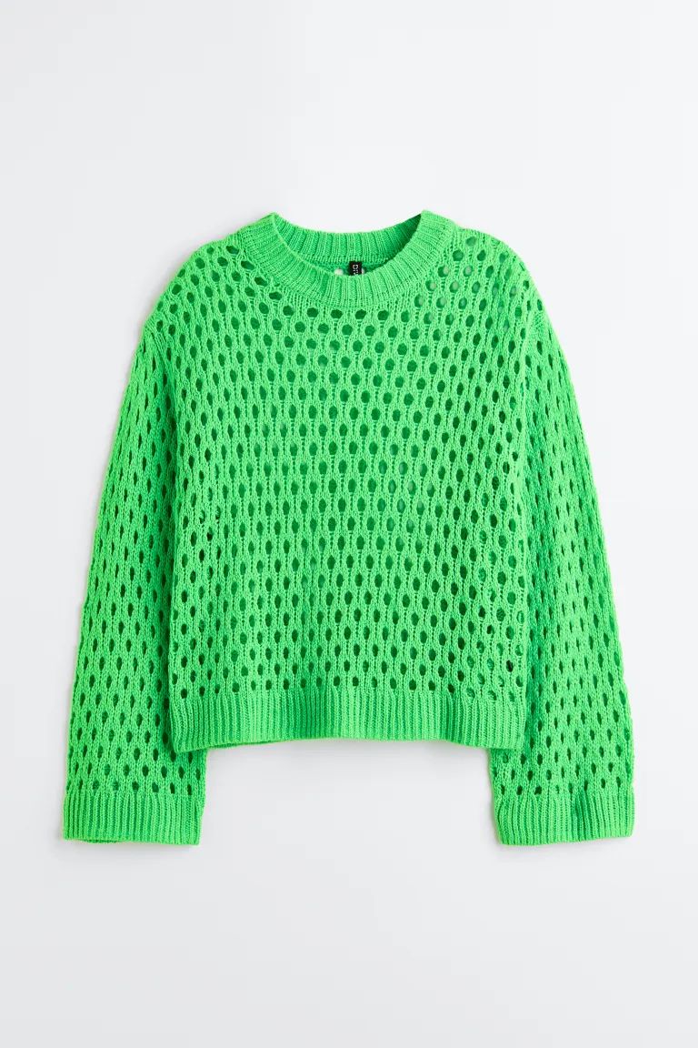 Hole-knit Sweater | H&M (US + CA)