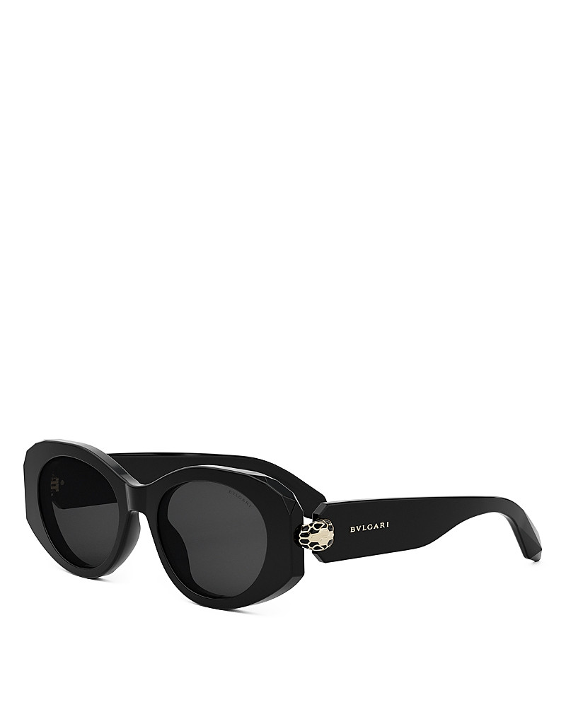 Bvlgari Serpenti Oval Sunglasses, 52mm | Bloomingdale's (US)
