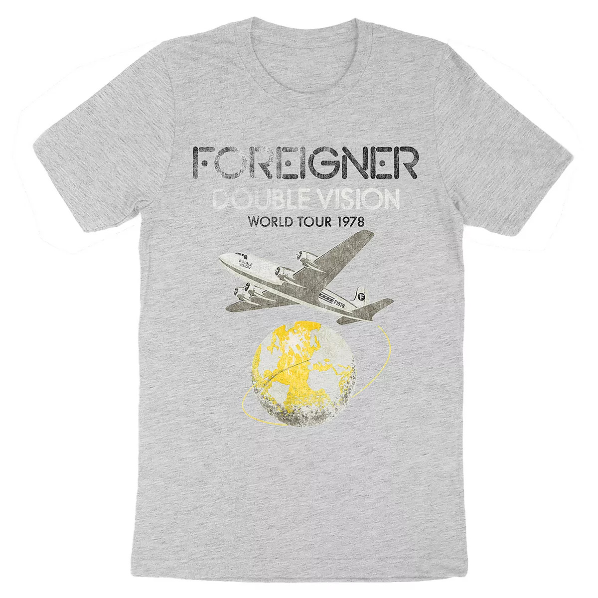 Men's Foreigner Double Vision World Tour 1978 Tee | Kohl's
