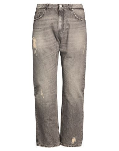 Grifoni Man Jeans Grey Size 33 Cotton | YOOX (US)