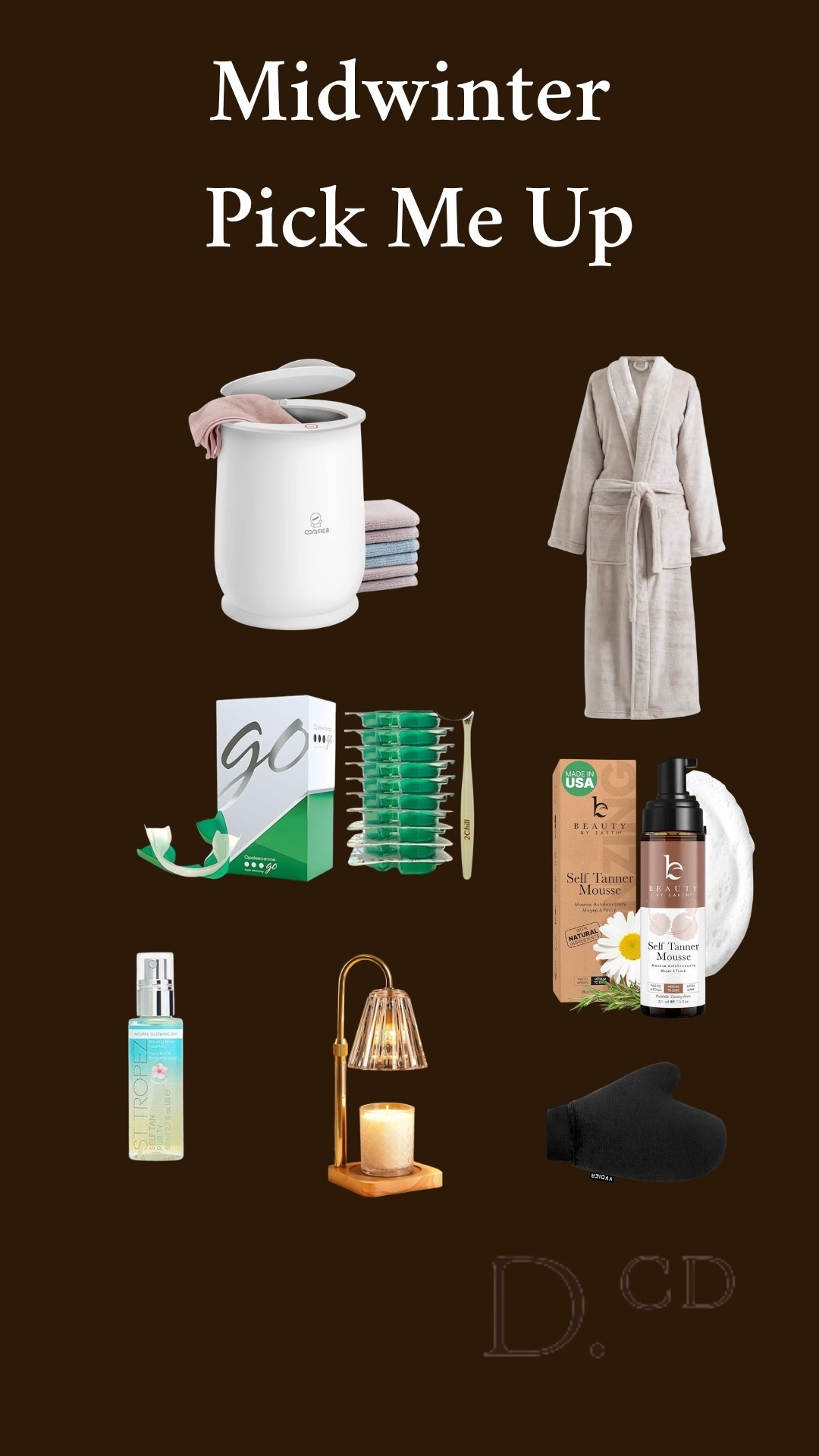 Midwinter pick me up. What's helping me get through this cold time of year 🤎

#midwinter 
#selfcare
#midwinterpickmeup

#LTKselfcare #LTKdayinmylife #LTKSeasonal