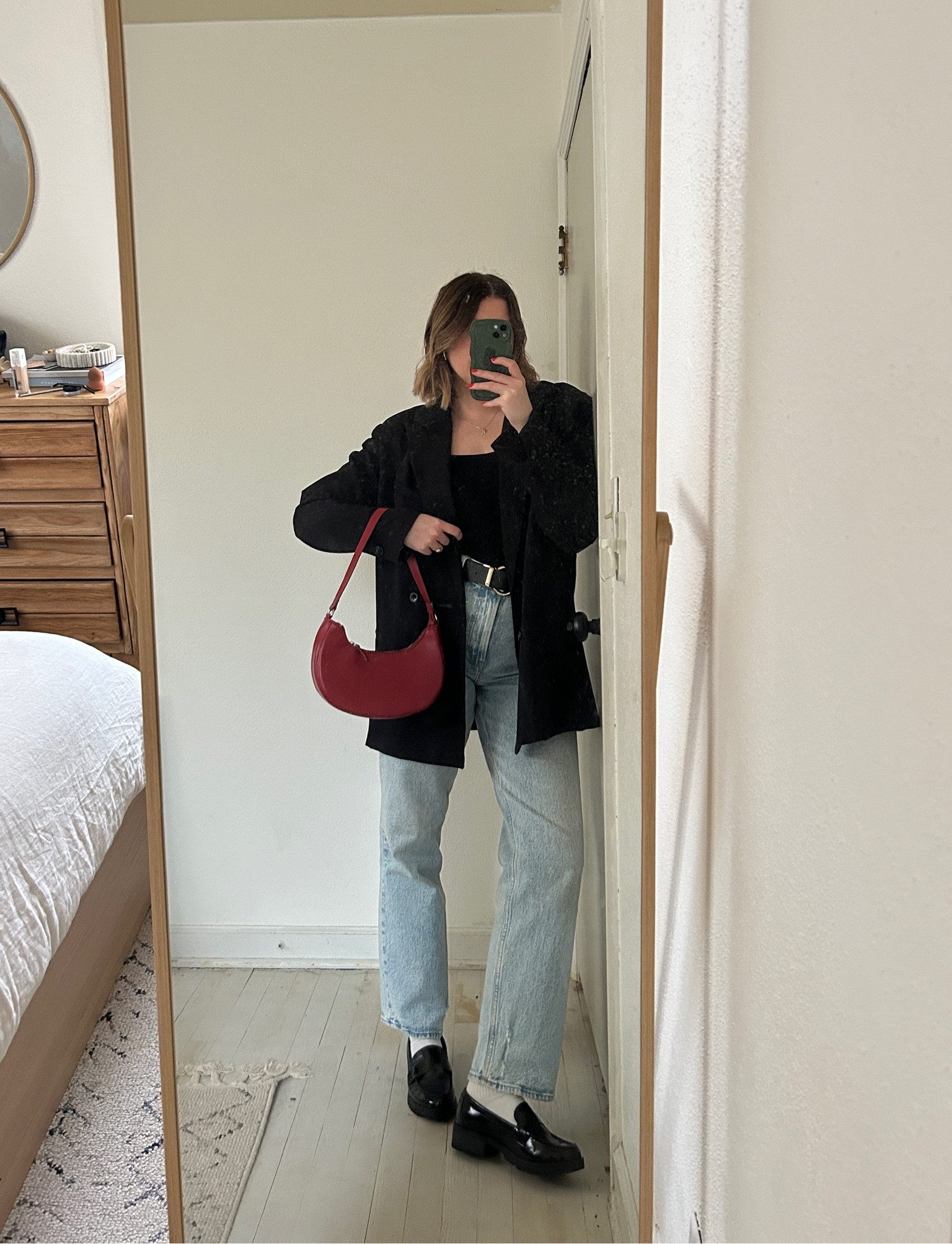 Date night outfit! Always reaching for my oversized blazer for outings  

#LTKstyletip #LTKfindsunder50 #LTKfindsunder100