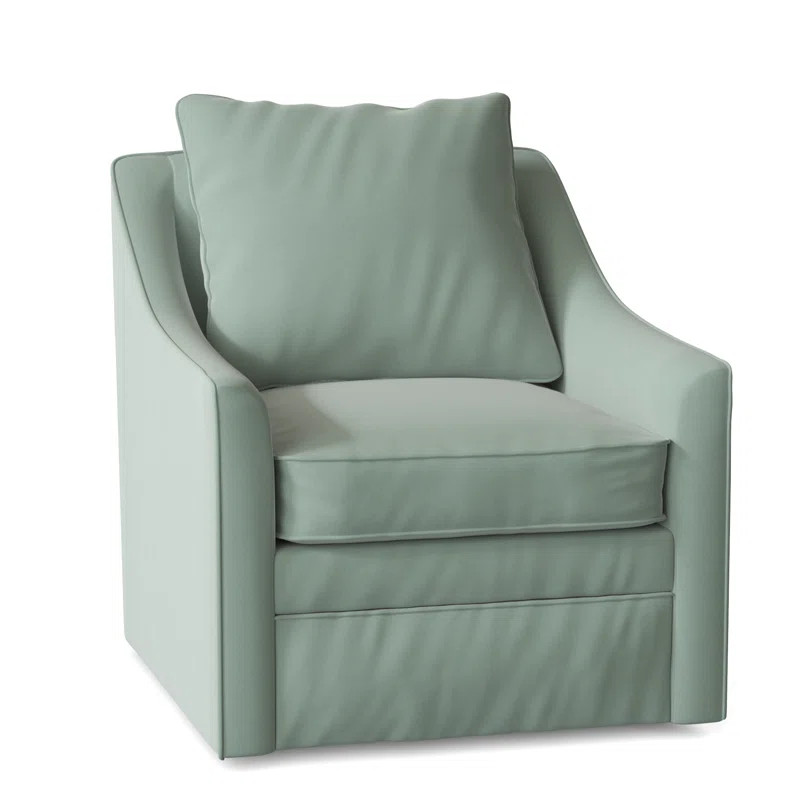 Aaronsburg Upholstered Swivel Armchair | Wayfair North America
