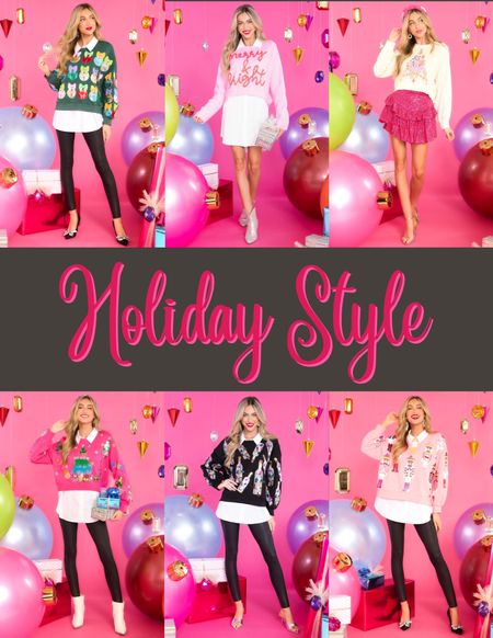 Dress to impress this Christmas! 🌟✨ These festive holiday outfits are perfect for lighting up the holiday party and your Christmas tree. Don’t miss out on the sparkle!” 🎉🎄

#LTKstyletip #LTKHoliday #LTKworkwear