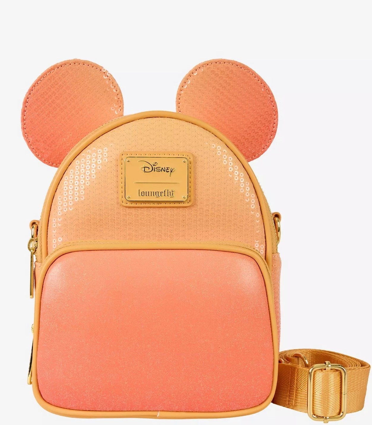 Disney Ombré Sequin Loungefly Back Pack 