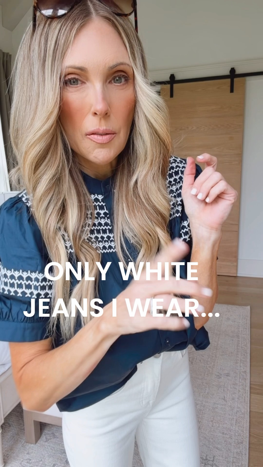 Avara has the best white jeans!  I'm not normally a white jeans kind of gal because they're tough to wear but Avara has these ones with a raw hem that I love!  Perfect for summer because they're lightweight. True to size. Use code JENNYR15. 
@avara #avarapartner

#LTKootd #LTKmomlife #LTKSeasonal