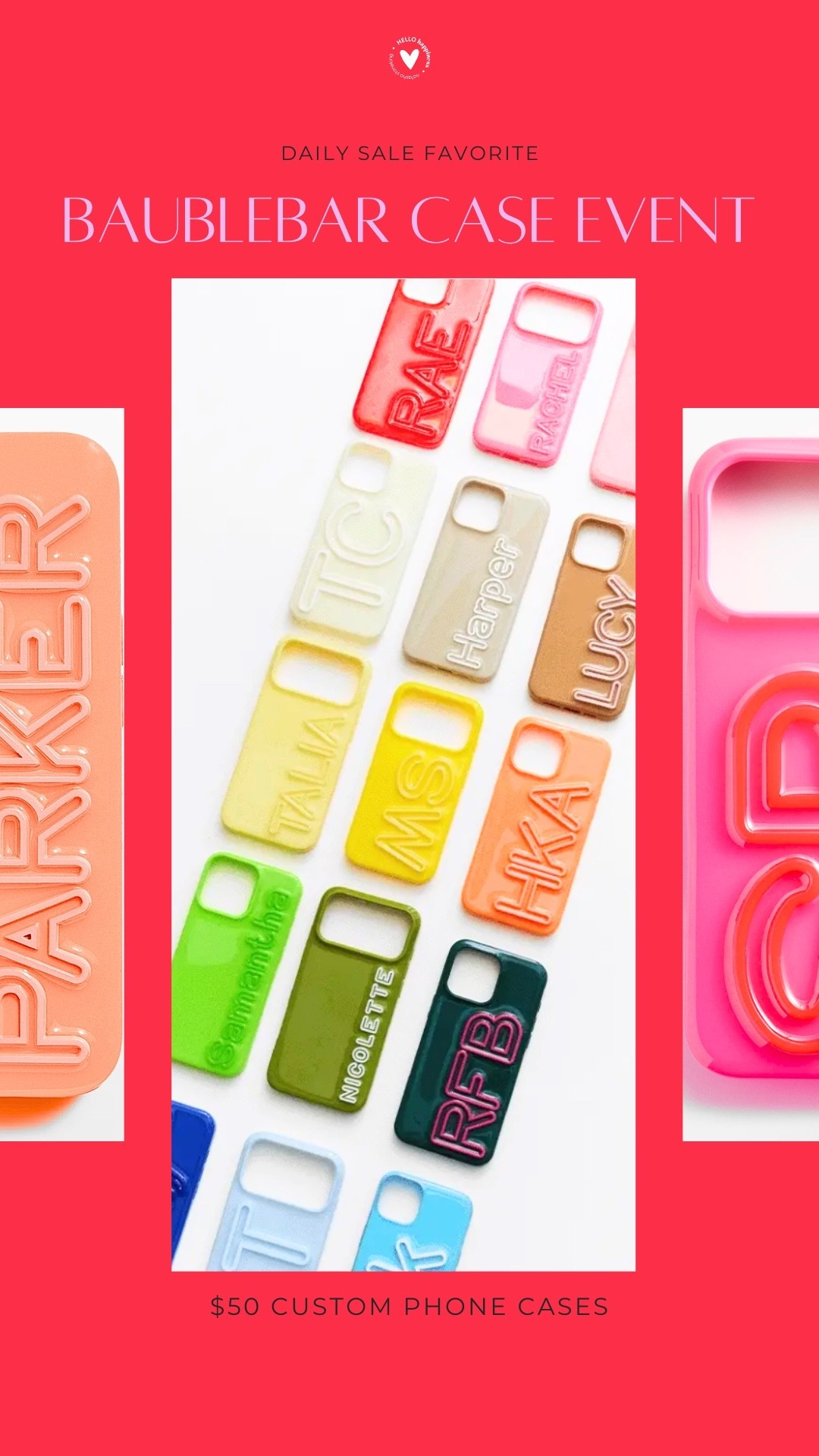Personalized, colorful, and way too cute to pass up! Snag your custom phone case while they're on sale. 💖

#LTKootd #LTKHome #LTKSaleAlert