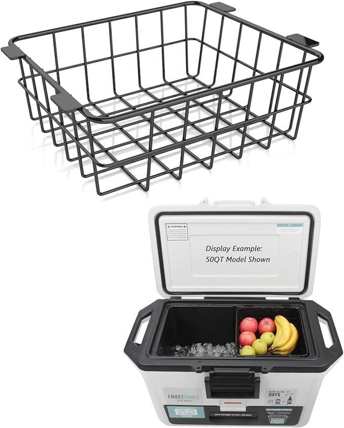 Wire Basket for Ninja FrostVault Hard Cooler & Wheeled Cooler - Heavy-Duty Organizer Rack for Eff... | Amazon (US)
