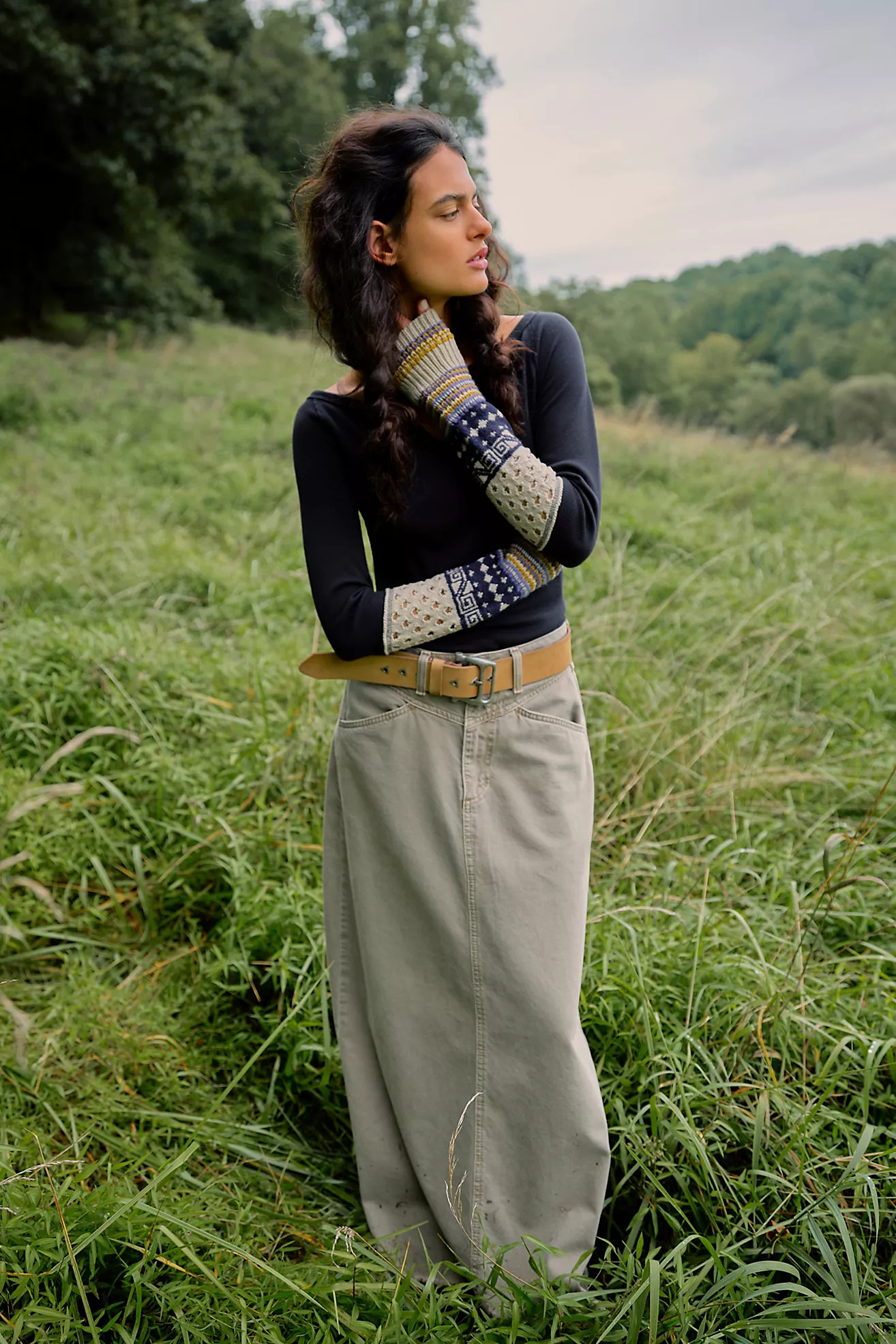 We The Free Come As You Are Denim Maxi Skirt | Free People (Global - UK&FR Excluded)