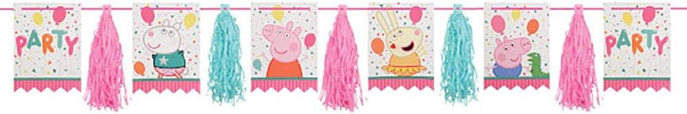 Party Pennant Tassel Garland - 10' (1 Pc.) - Festive & Colorful Design - Perfect for Celebrations... | Amazon (US)