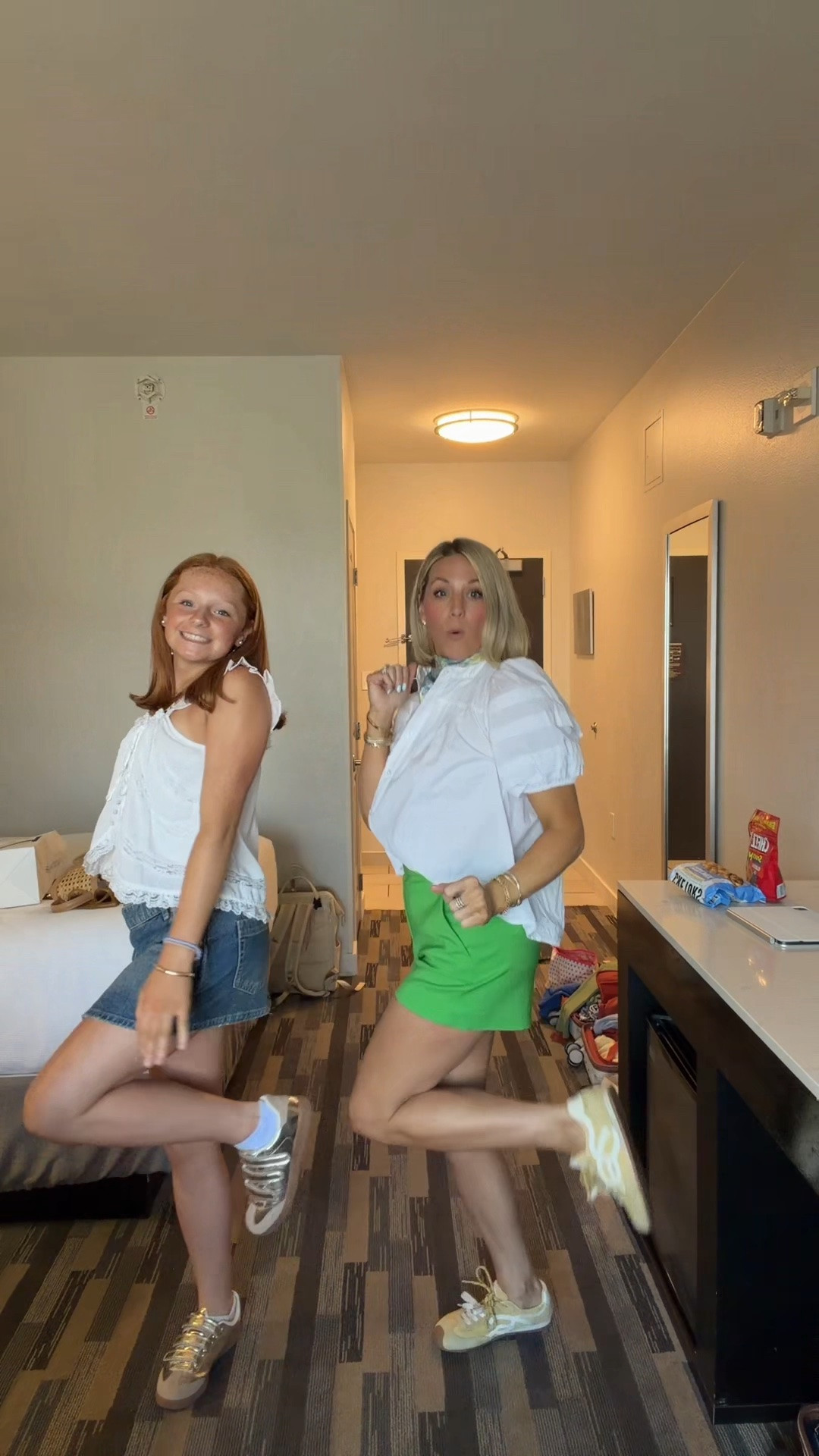 Forrest frank concert ready!!! Wearing Belk of course! I’m in a 2 in shorts, size small in top, Cammie is in XS in top and 24 in skirt! 
Cammies dress in the beginning is a size XS! My dress in the beginning is not online yet, but it’s crown and ivy and I’m in a size 4

#LTKPetite #LTKootd #LTKmomlife