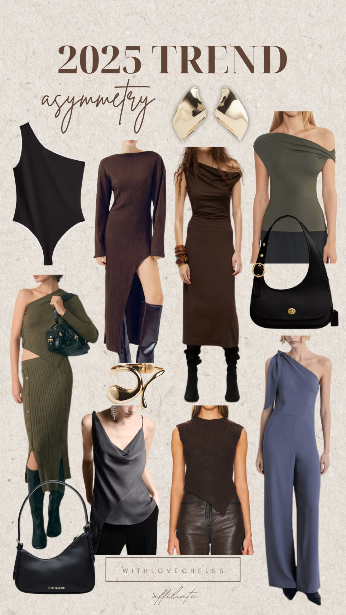 2025 trend! 
Asymmetry  

#2025trends
#LTKwinter #LTKbeauty #LTKcanada