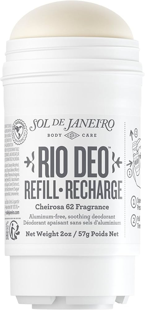 Sol de Janeiro Rio Deo Aluminum-Free Deodorant Refill Cartridge | Amazon (US)