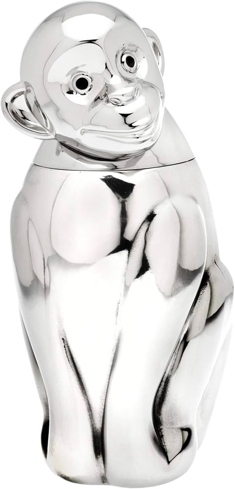 Double Walled Cocktail Shaker Monkey by Godinger – 12 oz | Amazon (US)
