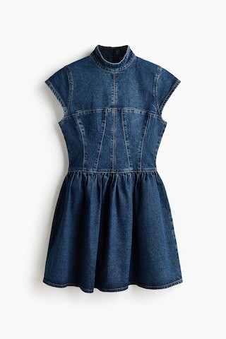 Denim Dress with Flared Skirt | H&M (US + CA)