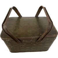 Vintage Tobacco Tin | U. S. Marine Picnic Basket Cut Unplug 1940's | Etsy (US)