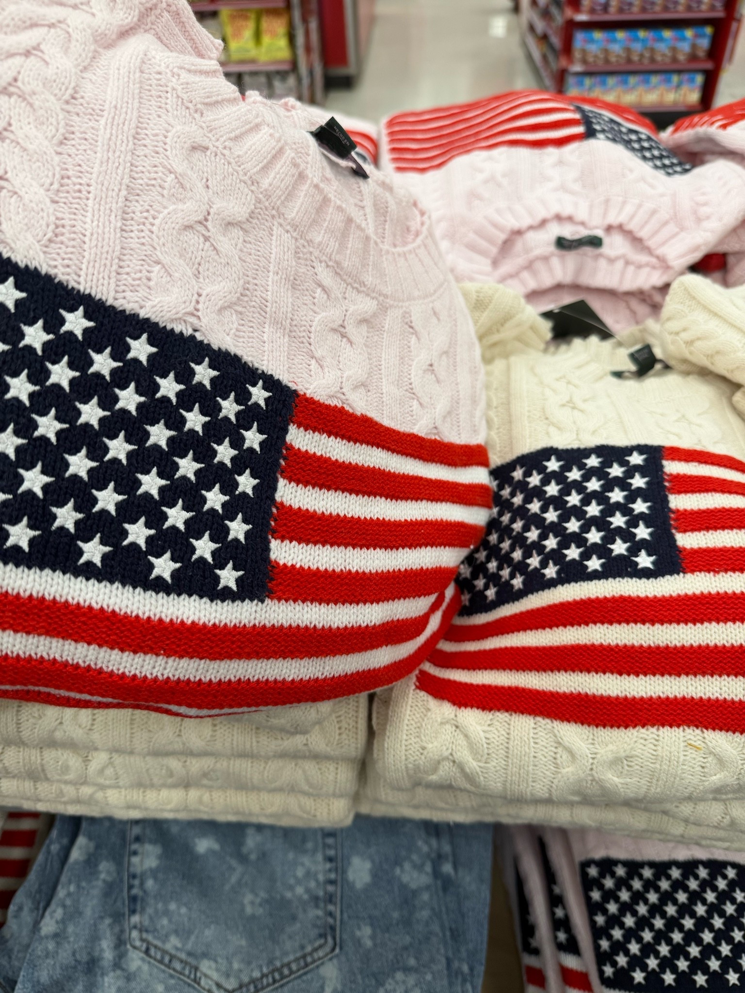 Love these flag sweaters!! They are soft and comfy with an oversized fit!!😍

@Target 

Memorial Day, Fourth of July, summer sweater

#LTKMidsize #LTKPlusSize #LTKPetite