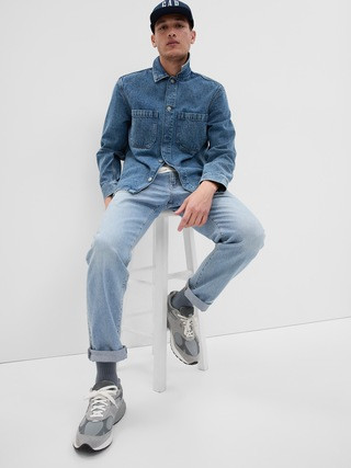 Straight Jeans in GapFlex | Gap (US)