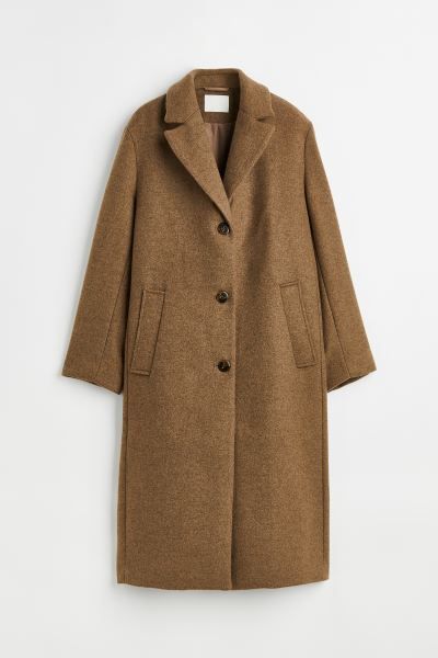 Single-breasted coat | H&M (UK, MY, IN, SG, PH, TW, HK)