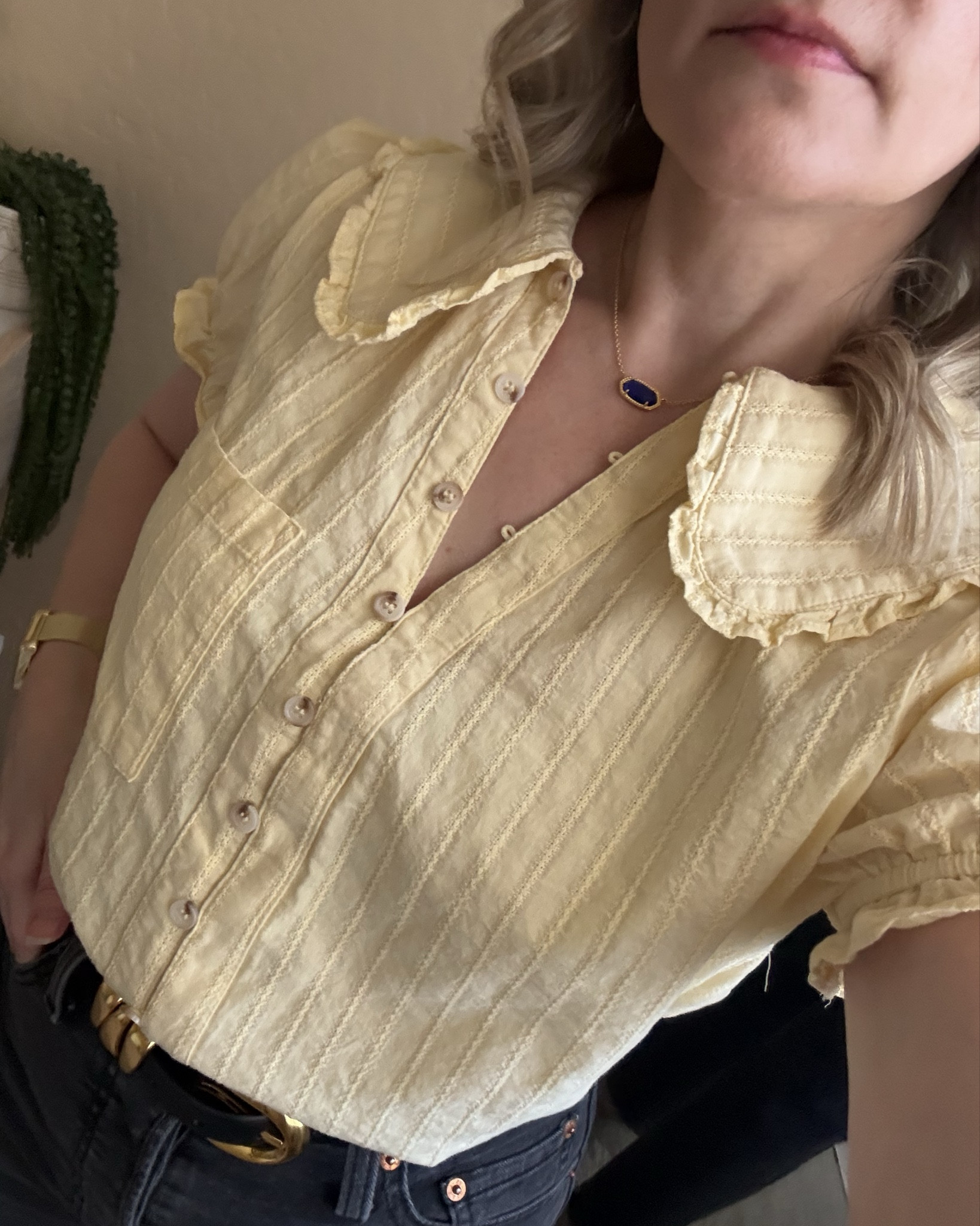 Another cute shirt for spring from Amazon. Love the Peter Pan collar and this butter yellow color for spring. It’s 100% cotton, quite affordable and available in lots of beautiful colors. 

#LTKOver40 #LTKPetite #LTKSeasonal