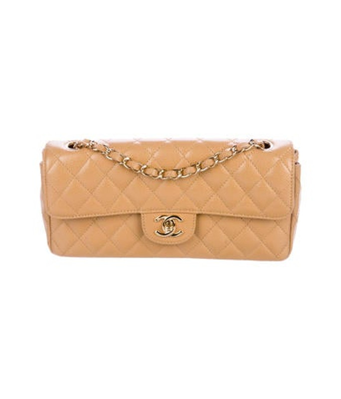 Chanel Caviar E/W Classic Flap Bag brown Chanel Caviar E/W Classic Flap Bag | The RealReal