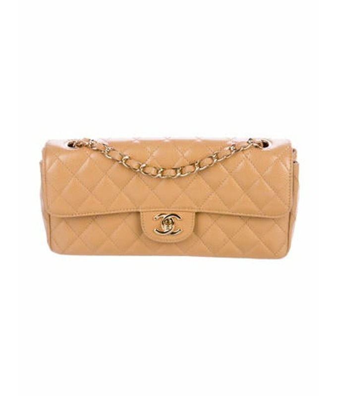 Chanel Caviar E/W Classic Flap Bag brown Chanel Caviar E/W Classic Flap Bag | The RealReal