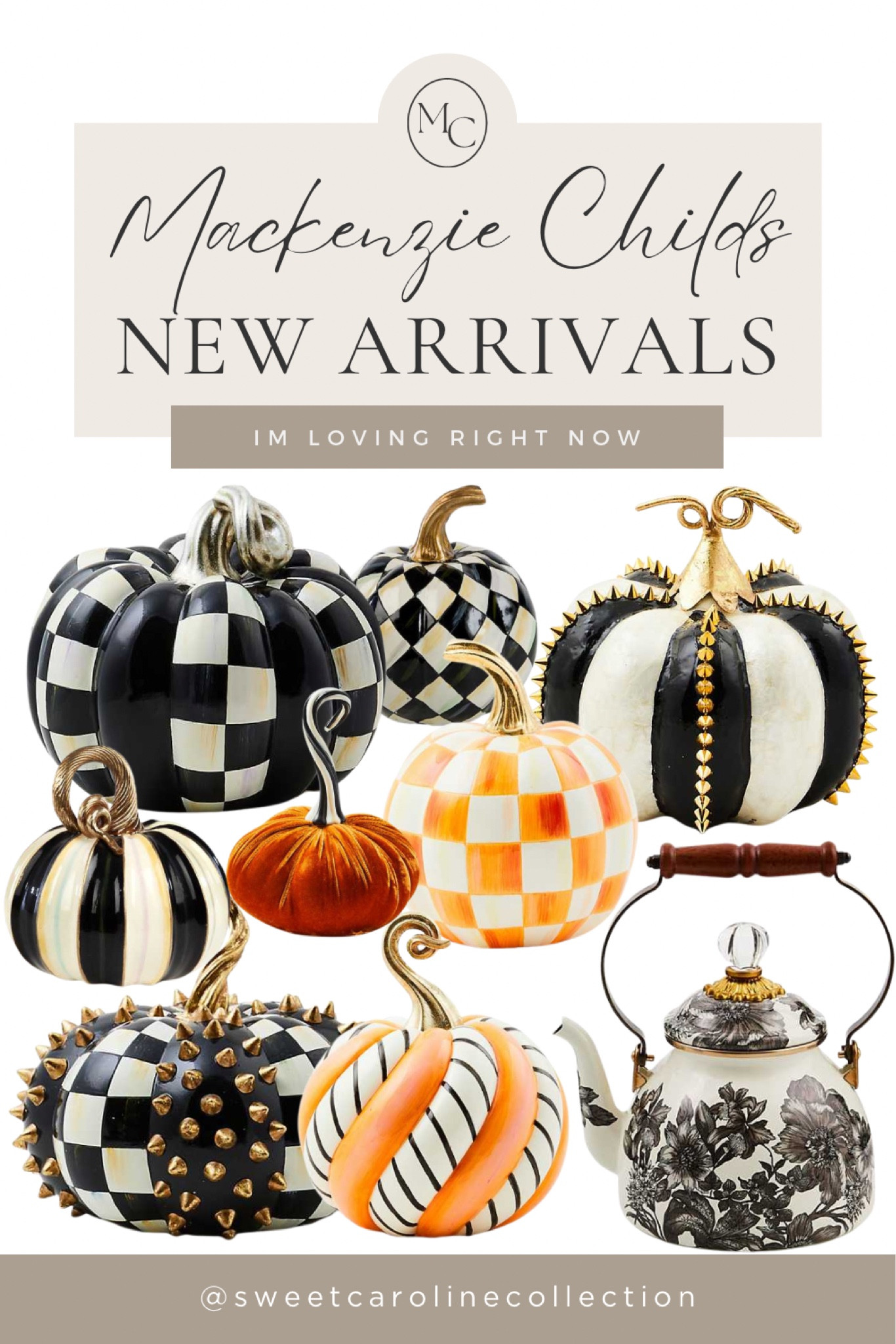 Mackenzie-Childs New Fall Collection is beautiful! 🖤🎃

Shop my favorite new finds! 

Mackenzie Childs, sale, pink, rosy check, Nordstrom, tea pot, squash pot, pitcher, fall decor, pumpkin, tea kettle, black pumpkin, holiday decor, Halloween, home decor, creamer, cookie jar, wine glass, spoon rest, coffee cup, mug, utensil holder, kitchen, home, spring style, new arrivals, must have, trendy, best seller, vase, colander, bowl, serving dish, barn sale, courtly check, Sterling check, home, decor, kitchen, tea kettle, ice bucket, wine cooler, pastry tray, tiered tray, pumpkin, fall decor, paper towel holder, spoon holder, sugar bowl, sweet stand, canister, strainer, bowl, pitcher, utensil holder, under 200, under 100, spring sale, sweet Caroline collection

#LTKunder100 

#LTKhome #LTKfindsunder100

#LTKFindsUnder100 #LTKSeasonal #LTKHome