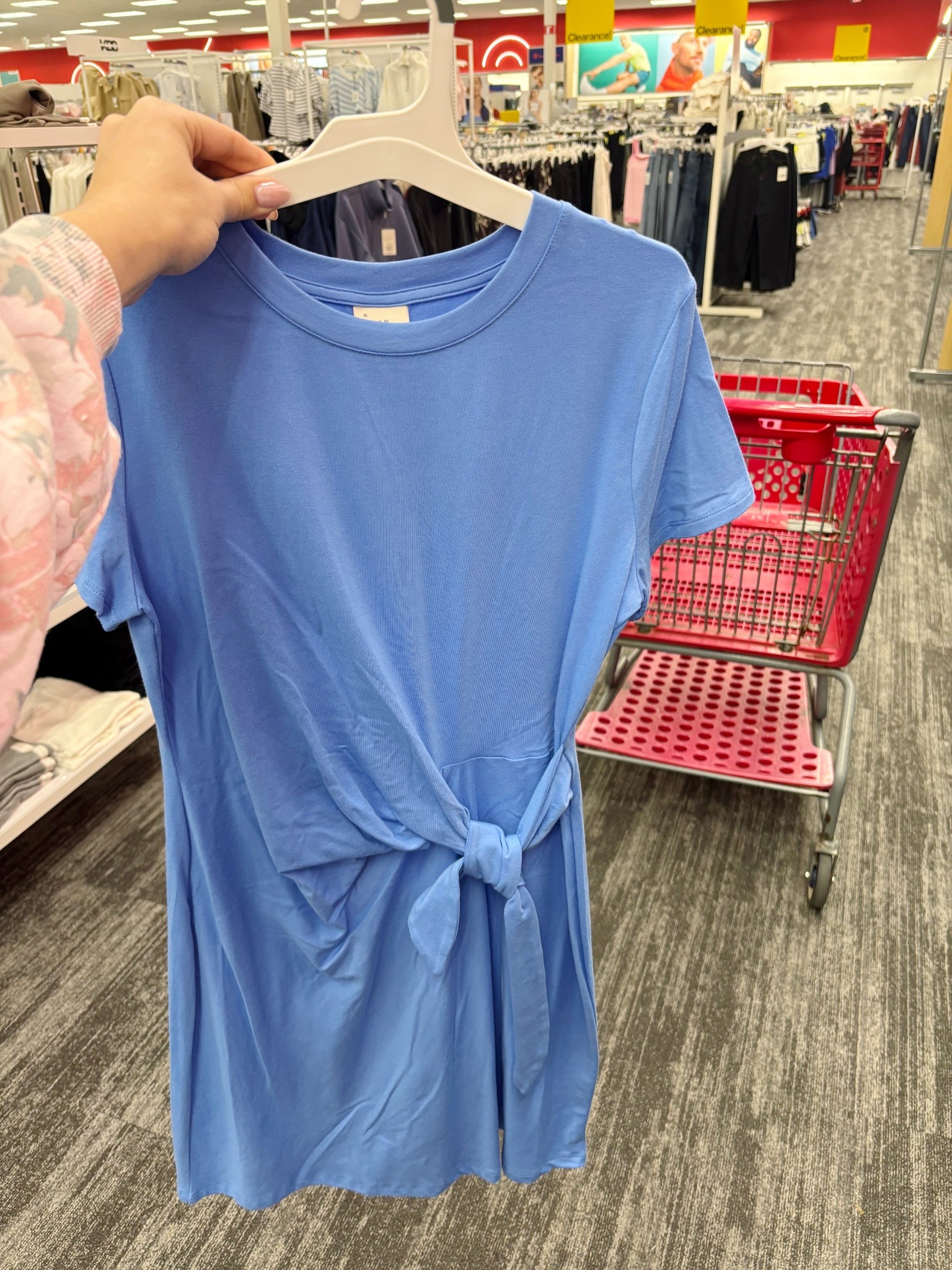 Front tie style dress is always flattering! Soft stretch material, perfect for spring @Target 

#LTKTravel #LTKgrwm #LTKootd