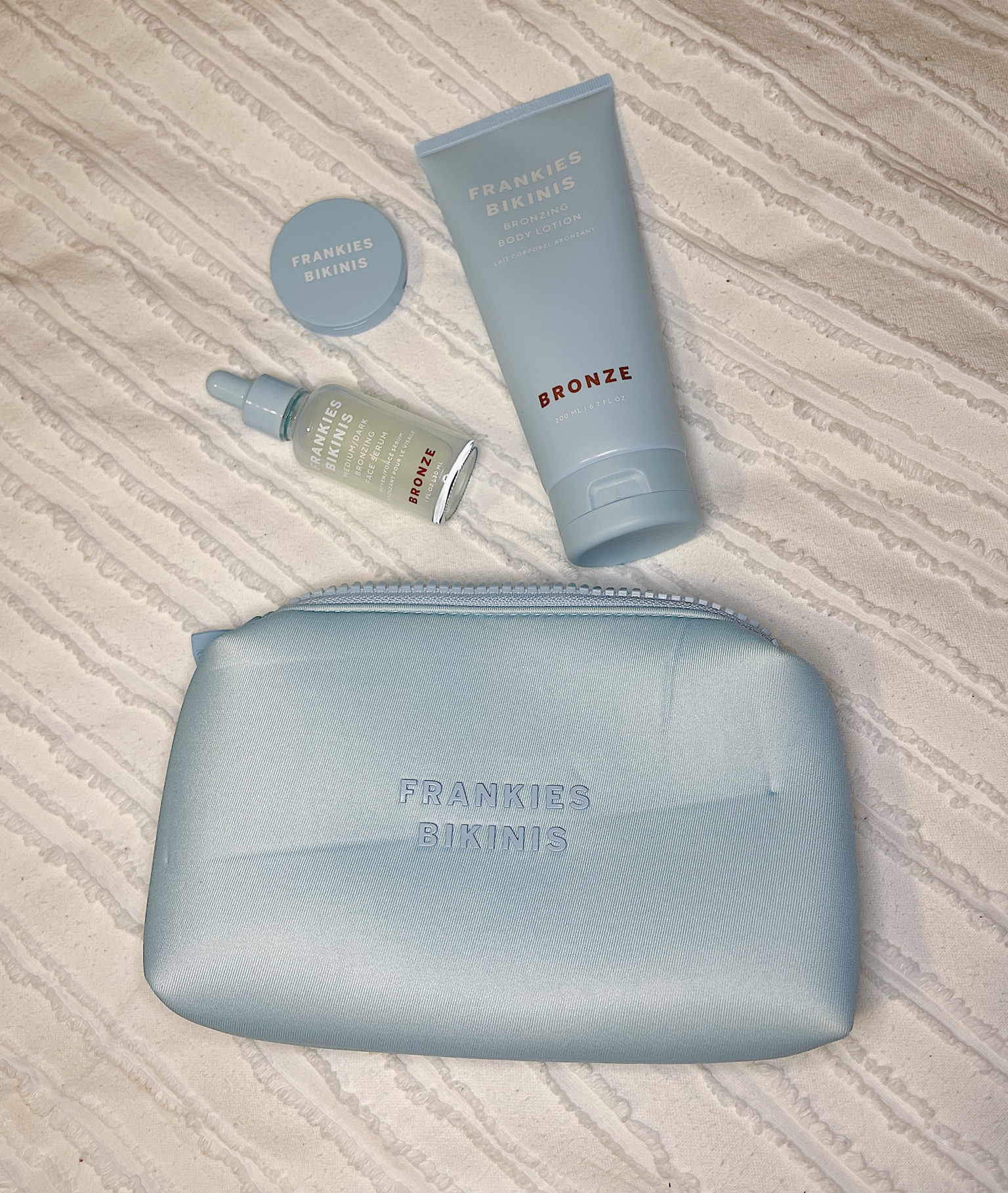 Amazing gradual tan and bronzing serum from Frankie’s Bikinis!

#LTKFind #LTKsalealert #LTKSeasonal