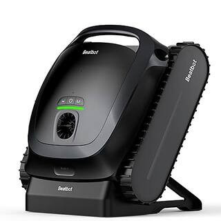 A100 Black Beatbot Cordless Cleaning Robotic Swimming Pool Vacuum, APP Controlled | The Home Depot