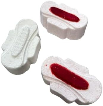 Sanitary Pad Bath Bomb Bloody Pad Bath Bomb Period Party Gift Set (2 Pack) | Amazon (US)