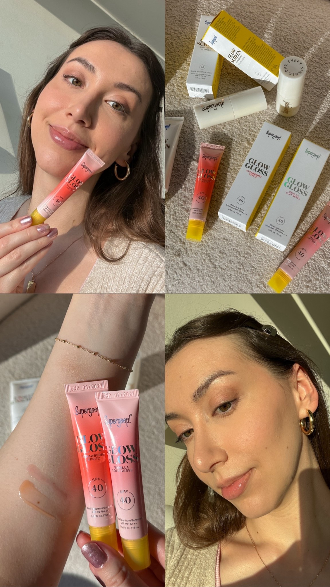 this is your sign to up your suncare game for fall/winter - supergoop is my fav beauty brand for this bc they have sooo many different kinds of SPF to fit your skin type/needs. adding all the product deets below 🫶 

[beauty haul, sunscreen favorites, sephora haul, lip gloss with spf, glowing skin favs, dewy makeup ideas for autumn, natural glowy holiday makeup]

#LTKBeauty #LTKFindsUnder50 #LTKGiftGuide