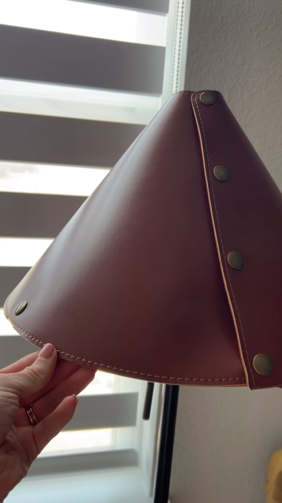 $80 lamp - leather shade floor lamp - leather lampshade - boy nursery lamp - western inspired nursery decor 

#LTKFindsUnder100 #LTKHome #LTKBaby