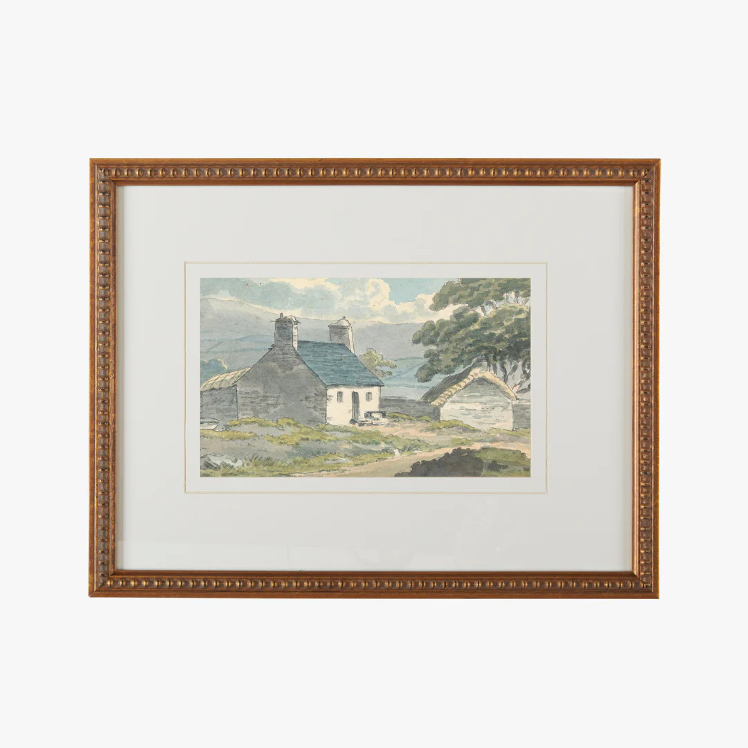 Hillside Cottage Framed Print | Dear Keaton