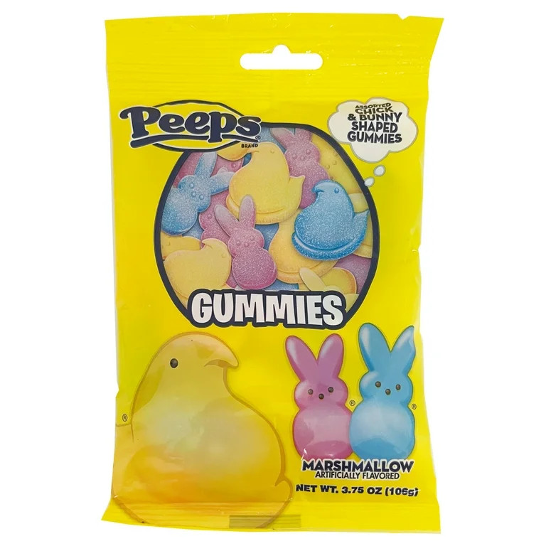 Flix Candy Easter - Peeps Gummies, 1 Count, Marshmallow Flavor, 3.75oz | Walmart (US)