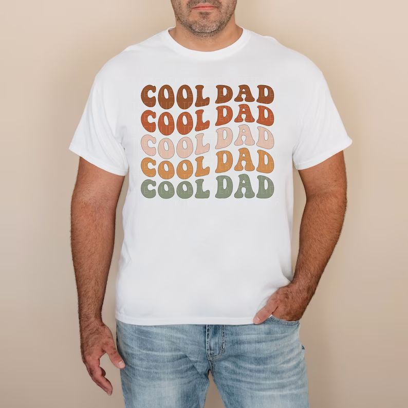 Cool Dad T-shirt Shirts for Dads Fathers Day Gift New Dad - Etsy | Etsy (US)