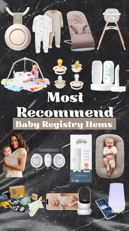 Most recommended baby shower registry items | most recommended baby registry items | mom must haves | new mom

#LTKbump #LTKhome #LTKbaby