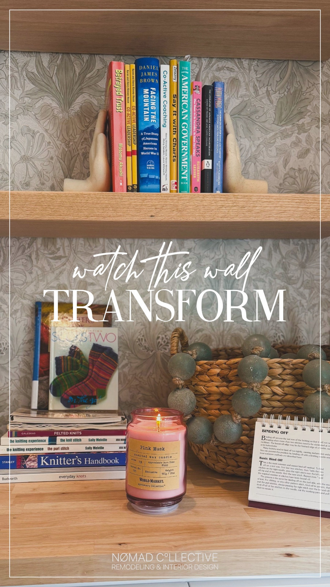 A blank wall that became so much more ✨

Layer by layer, this space came together with wallpaper, storage, and custom shelving to create a feature wall that works just as beautifully as it looks.

#LTKHome