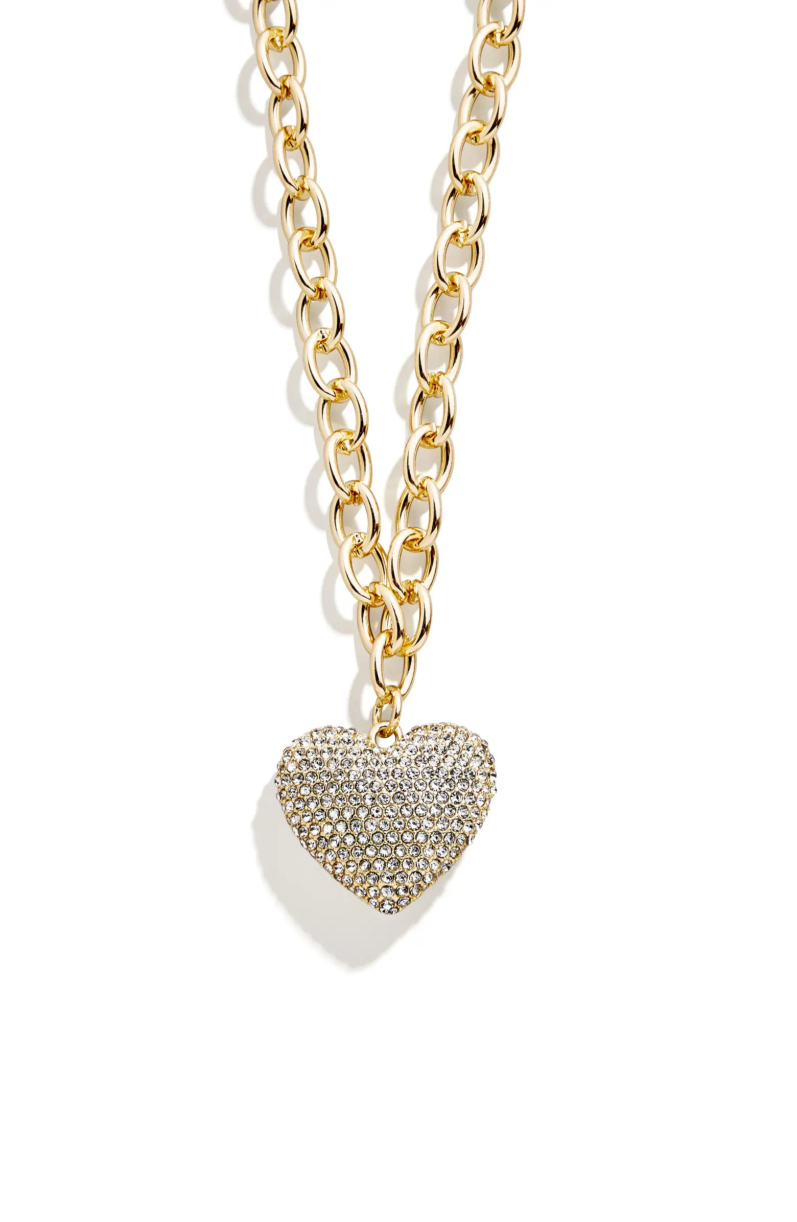 Millie Crystal Heart Pendant Necklace | Nordstrom