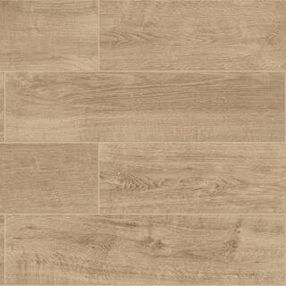 Daltile Meadow Wood Soft Brown 6 in. x 24 in. Glazed Porcelain Floor and Wall Tile (15 sq. ft. / ... | The Home Depot