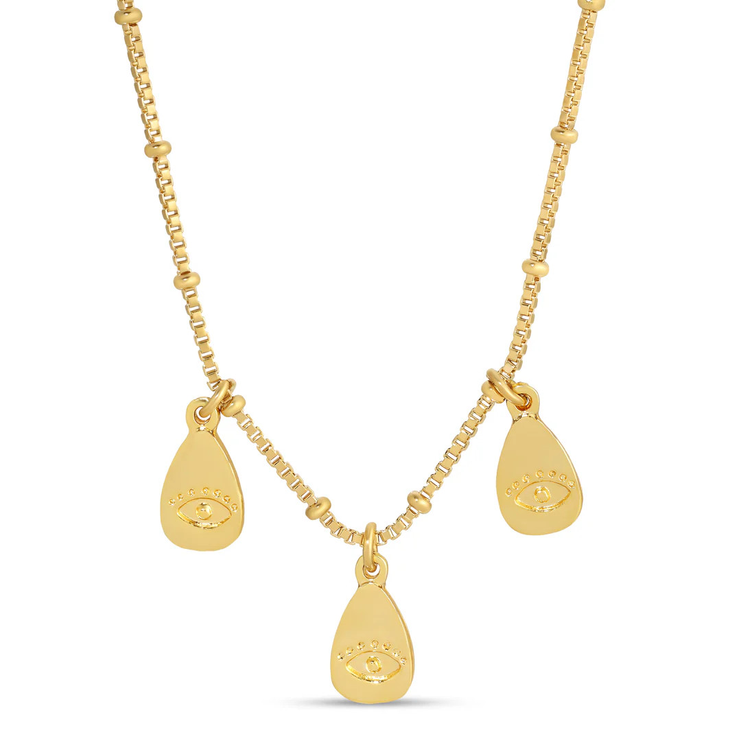 Evil Eye Charm Necklace | Meghan Bo Designs