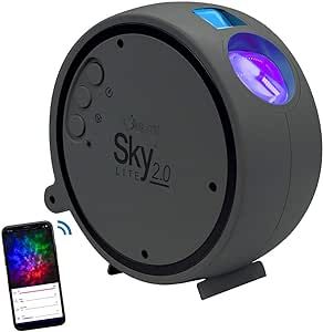 BlissLights Sky Lite 2.0 - RGB LED Laser Star Projector, Galaxy Lighting, Nebula Lamp (Blue Stars... | Amazon (US)
