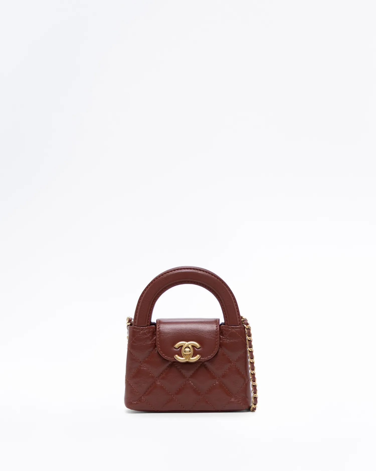 Quilted Kelly Clutch with Chain | Vivrelle