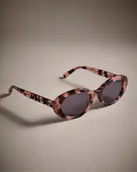 Bali Polarized Acetate Sunglasses in Tan Tortoise with Grey Lens | Quince